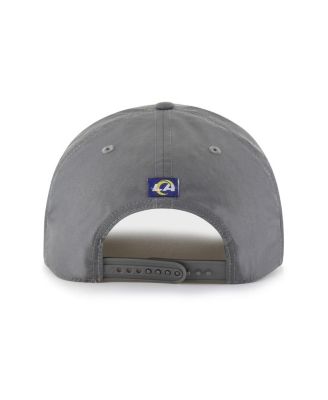 Брендовая мужская серая шляпа Los Angeles Rams Suburbia с регулируемой посадкой по фигуре '47