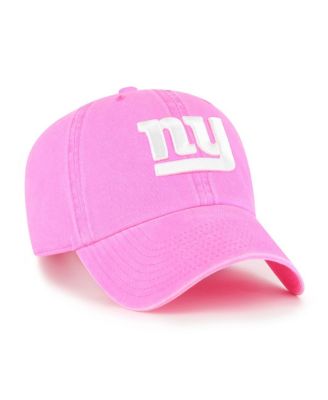Женская розовая шляпа New York Giants Bright Side Clean Up с регулируемой посадкой от бренда '47