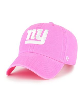 '47 Brand - Women's Pink New York Giants Bright Side Clean Up Adjustable Hat
