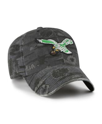 Брендовая мужская черная шляпа Philadelphia Eagles Fiji Clean Up с регулируемой длиной 47-го года выпуска