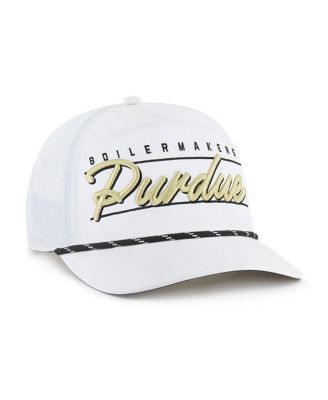 Брендовая мужская белая шляпа Purdue Boilermakers Condor Hitch 47-го года выпуска, регулируемая по длине.