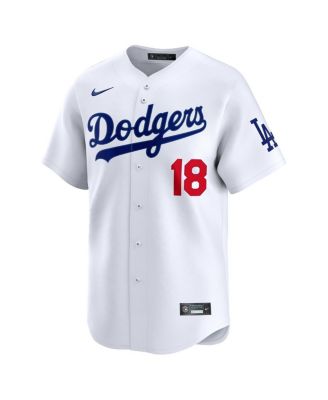 Мужская футболка Nike Yoshinobu Yamamoto White Los Angeles Dodgers Home с логотипом Kanji Limited