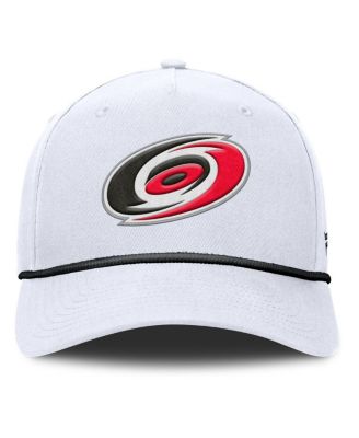 Мужская белая шляпа с регулируемой А-образной оправой Carolina Hurricanes Rope от Fanatics