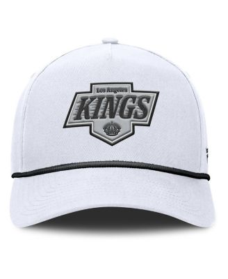 Мужская белая шляпа Fanatics Los Angeles Kings Rope с регулируемой А-образной оправой