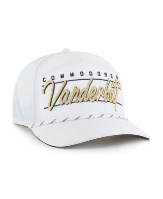 Брендовая мужская белая шляпа Vanderbilt Commodores Condor Hitch 47-го года выпуска, регулируемая по длине.