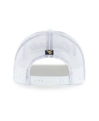 Брендовая мужская белая шляпа с регулируемой посадкой для альпинистов из Западной Вирджинии 47-го года выпуска.