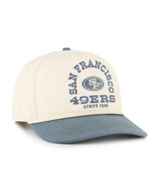 Мужская брендовая кремовая шляпа San Francisco 49ers Ranchero Hitch с регулируемой посадкой от бренда '47