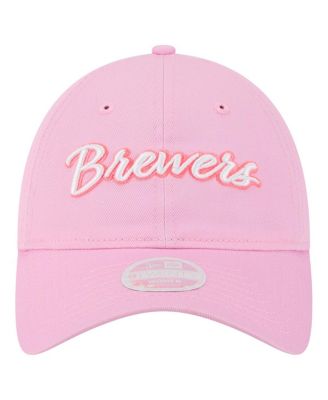 Women's Pink Milwaukee Brewers Mother's Day 9TWENTY Adjustable Hat