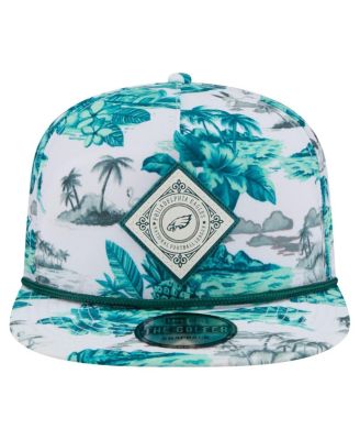 Мужская кепка-снэпбэк для гольфа Philadelphia Eagles Adventure от New Era, белого цвета