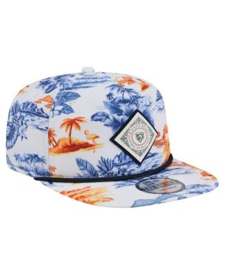 Men's White Chicago Bears Adventure Snapback Golfer Hat