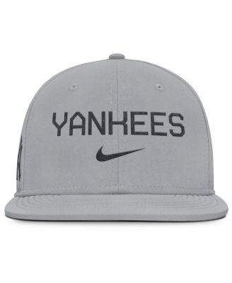 Мужская серая приталенная шляпа Nike New York Yankees True Performance от Nike