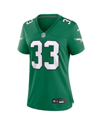 Женская футболка Nike Cooper DeJean Kelly Green Philadelphia Eagles с альтернативной игрой
