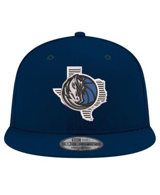 Мужская кепка-бейсболка New Era темно-синего цвета Dallas Mavericks State Pride 9FIFTY Snapback