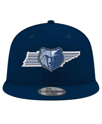 Мужская кепка-бейсболка New Era темно-синего цвета Memphis Grizzlies State Pride 9FIFTY Snapback