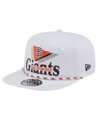 New Era - Men's White San Francisco Giants Collide Golfer Snapback Hat
