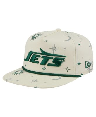 New Era - Men's Cream New York Jets Celestial Golfer Adjustable Hat