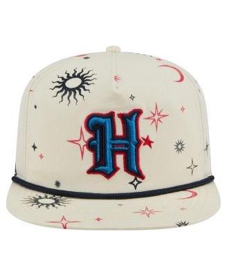 Мужская кремовая шляпа Houston Texans Celestial Golfer с регулируемой посадкой от New Era для мужчин