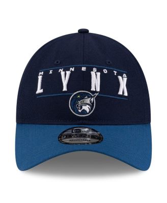 Новая мужская и женская темно-синяя кепка Minnesota Lynx драфта WNBA 2025 года с регулируемой длиной 920 см для мужчин и женщин.