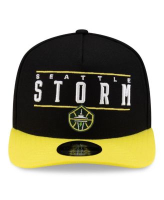 Мужская и женская черно-желтая кепка-бейсболка 