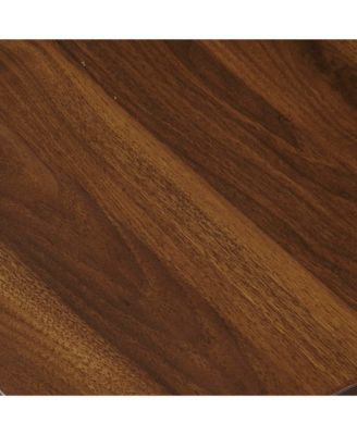 Streamdale Sliding Barn Door Sideboard Cabinet with Storage and Drawers (White and Walnut)