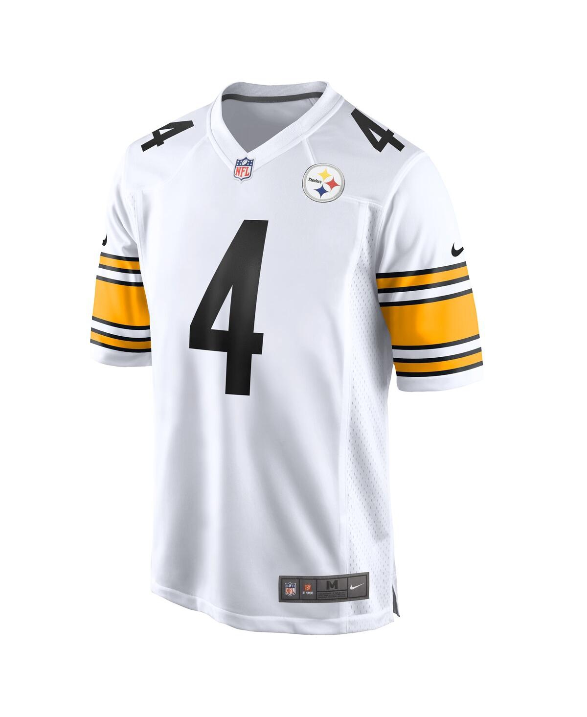 Nike Men's Dk Metcalf White Pittsburgh Steelers Game Player Jersey