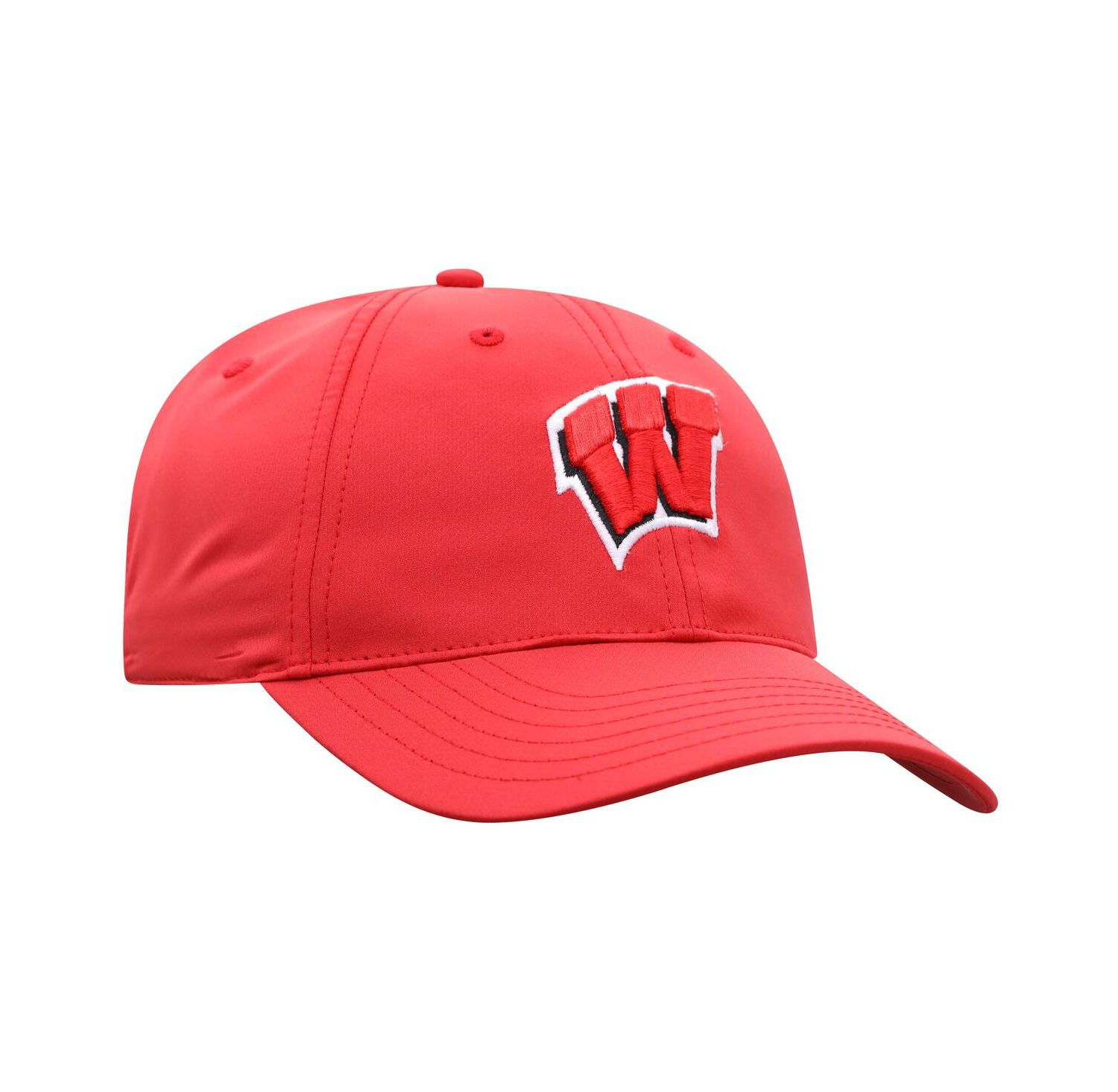 Men's Red Wisconsin Badgers Victory Trainer Adjustable Hat