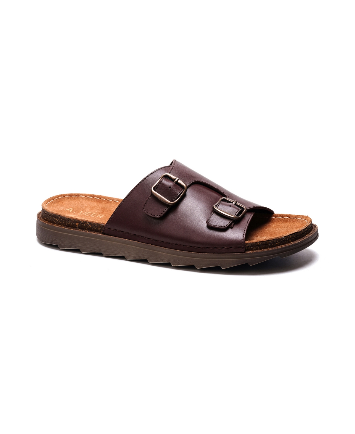 Men's Havana Double Strap Sandals - Brown