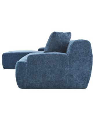 Modern Large L-Shape Modular Sectional Sofa for Living Room, Bedroom, Salon, 2 Piece Free Combination, Simplified Style