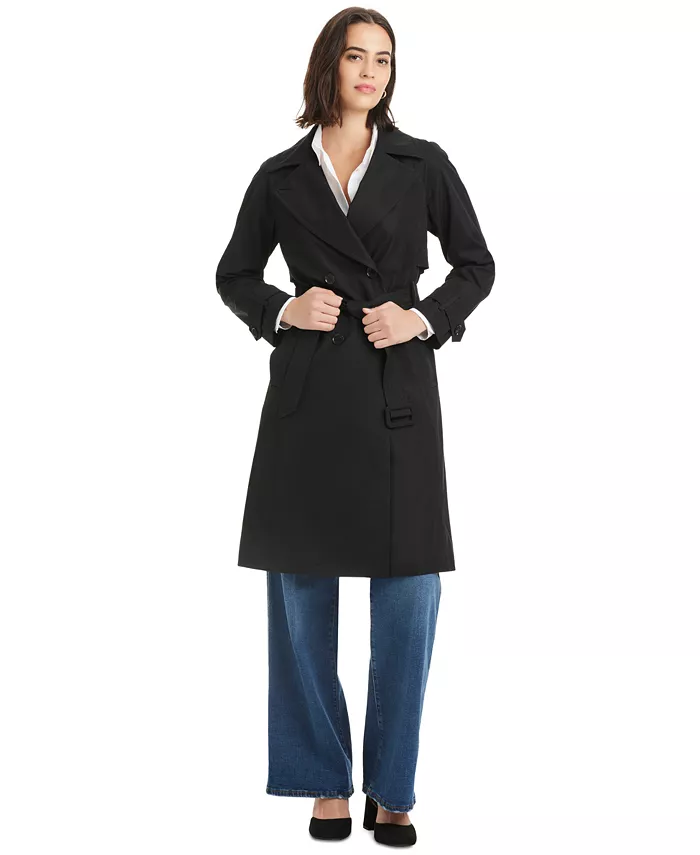Women's Belted Trench Coat - thumbnail 9