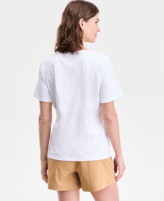 Women's Palm Cotton Graphic T-Shirt