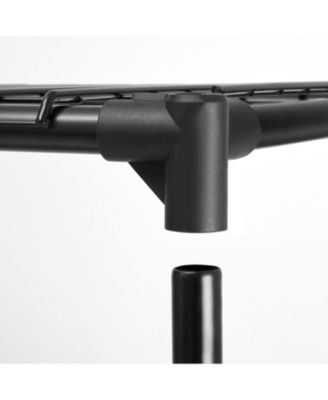 3-Shelf Wire Rack with Cover Heavy-Duty Storage