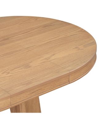 Streamdale 5-Piece Geometric Dining Set with Extendable Table