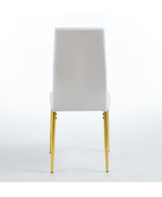Chair Set of 4, Gold