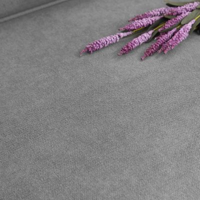 Streamdale 83.86"Snowfleece Fabric sofa,Modern Compressed Couch,3-Seater Sofa, Furniture for Living Room,Bedroom,office, Gray