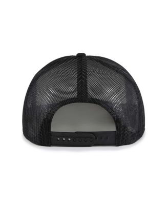 Men's Black Miami Marlins Lift Off Foam Front Mesh Trucker Adjustable Hat