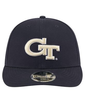Мужские темно-синие куртки Georgia Tech Yellow Jackets от New Era, низкопрофильная кепка-снэпбэк длиной 9 футов 5 дюймов