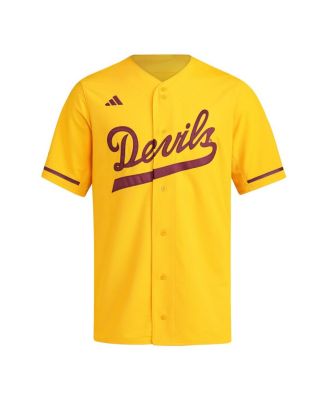 Адидас мужские золотые штата Аризона Солнца дьяволы реплика Бейсбол Джерси