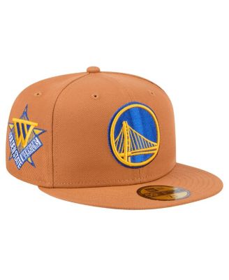 New Era - Men's Tan Golden State Warriors Color Pack 59FIFTY Fitted Hat