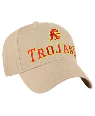 Брендовая мужская шляпа цвета хаки USC Trojans Powell MVP 47-го года выпуска с регулируемой посадкой
