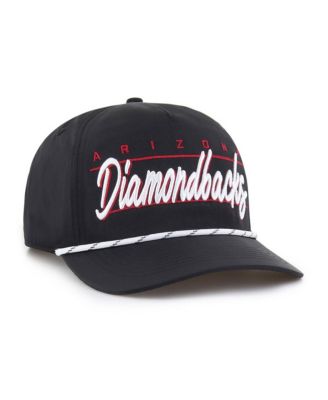 Брендовая мужская черная шляпа Arizona Diamondbacks Condor Hitch с регулируемой посадкой 47-го года выпуска