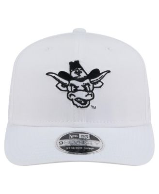 Мужская белая шляпа Texas Longhorns Perform Vault 9SEVENTY с эластичной застежкой New Era