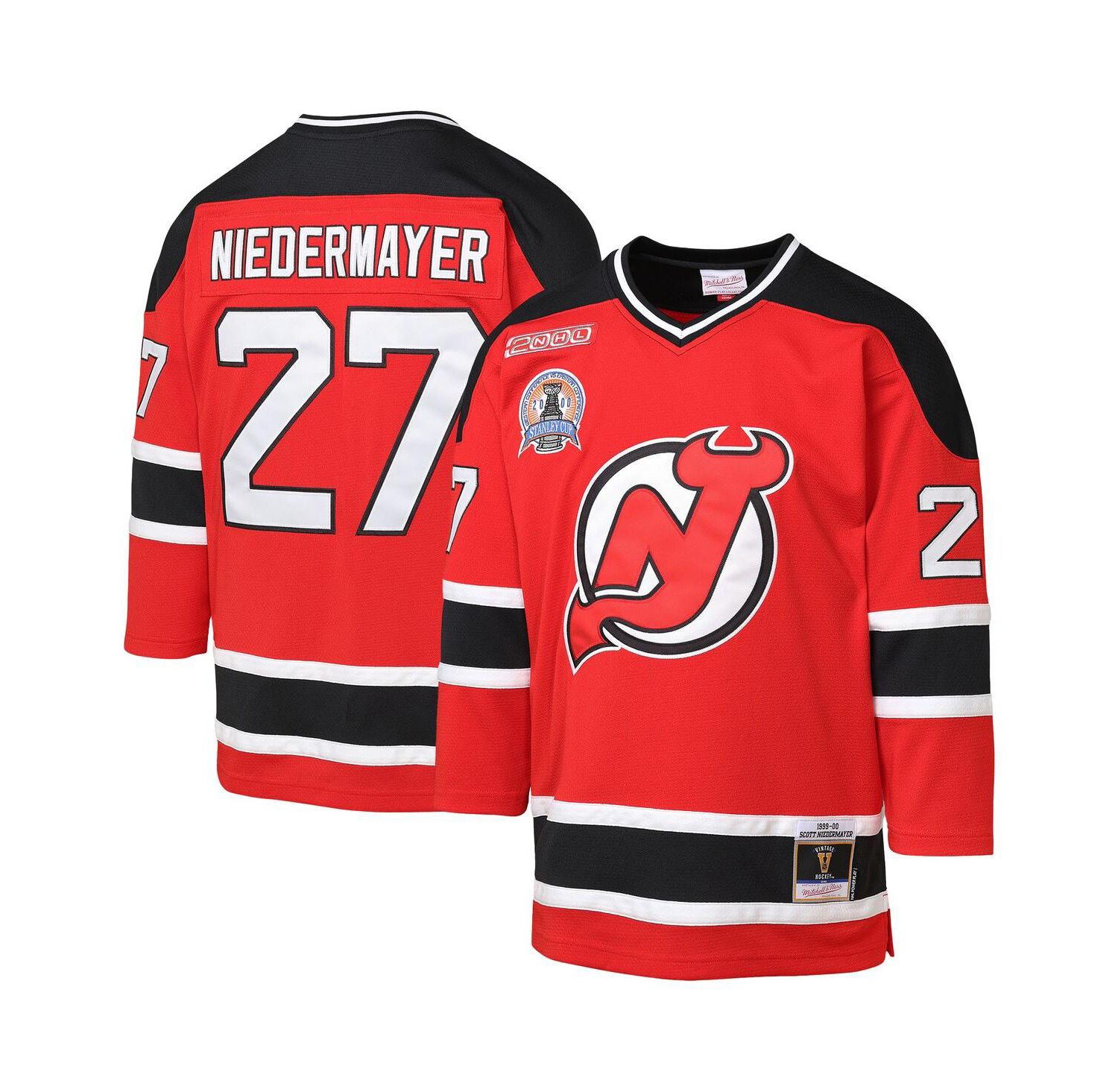 Big Boys and Girls Scott Niedermayer Red New Jersey Devils 1999/00 Blue Line Player Jersey
