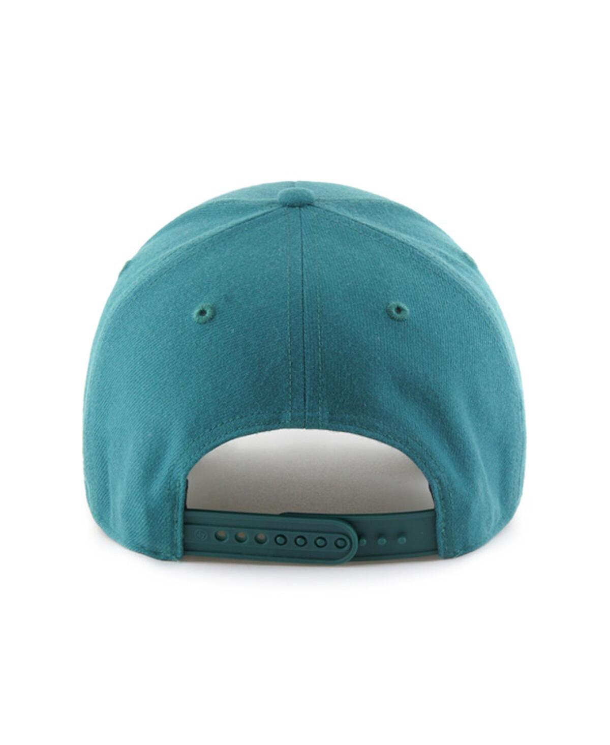 47 Brand Men's Teal Colorado Rockies Ballpark Offside Adjustable Hat