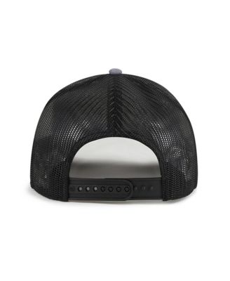 Men's Charcoal San Francisco Giants Carbon Rope Trucker Adjustable Hat