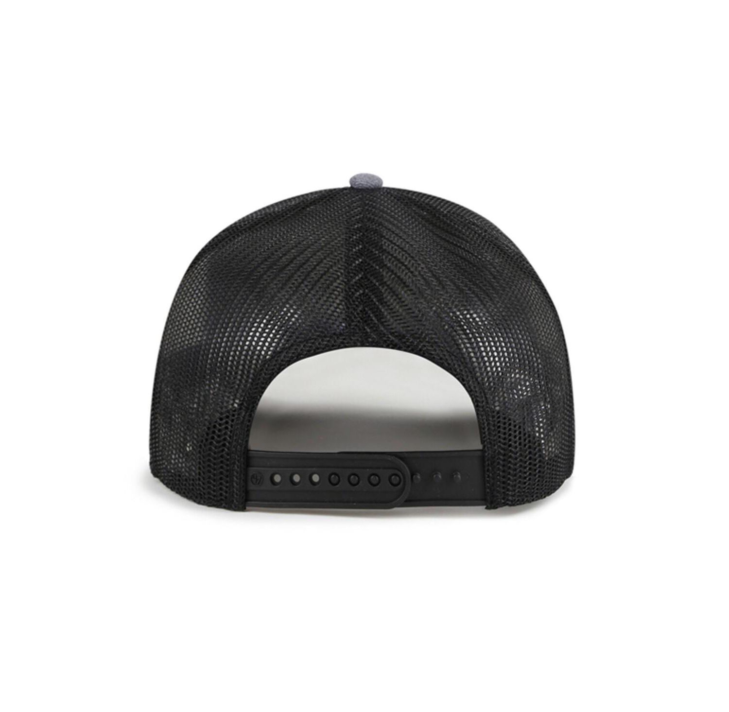 Men's Charcoal San Francisco Giants Carbon Rope Trucker Adjustable Hat