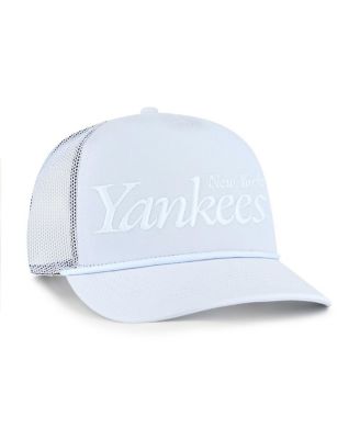 Мужская брендовая светло-голубая шляпа дальнобойщика New York Yankees Foundation с надписью 
