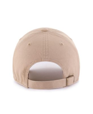 Брендовая мужская шляпа Clemson Tigers Vault Clean Up с регулируемой посадкой цвета хаки 47-го года выпуска