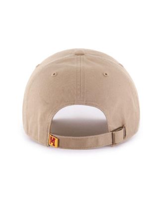 Брендовая мужская шляпа Minnesota Golden Gophers Vault Clean Up с регулируемой посадкой цвета хаки 47-го года выпуска