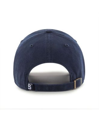 Мужская брендовая темно-синяя шляпа Penn State Nittany Lions Vault Clean Up с регулируемой посадкой от бренда '47