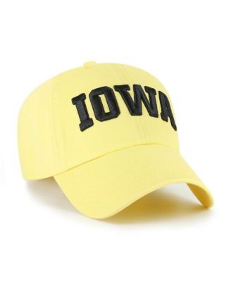 Брендовая мужская золотая шляпа Iowa Hawkeyes 47-го года выпуска с регулируемой посадкой